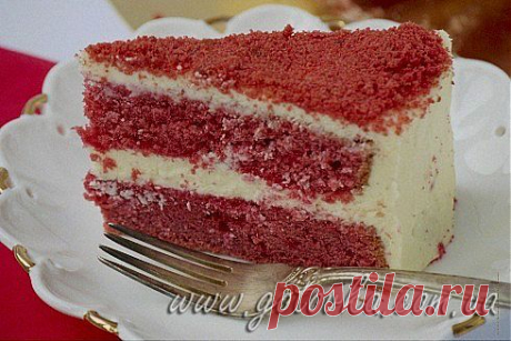 Торт &quot;Красный вельвет&quot; (Red velvet cake)