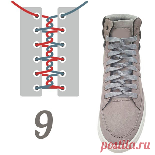 Шнуровка кроссовка (2Diy)
