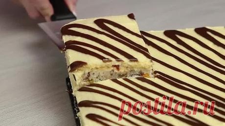 Торт «Мозайка»! Очень простой в приготовлении и очень вкусный!