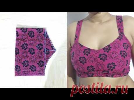 36 and 40 Size Cotton Full Coverage Bra Cutting and Stitching | 36 और 40 Size ब्रा काटने और सिलाई