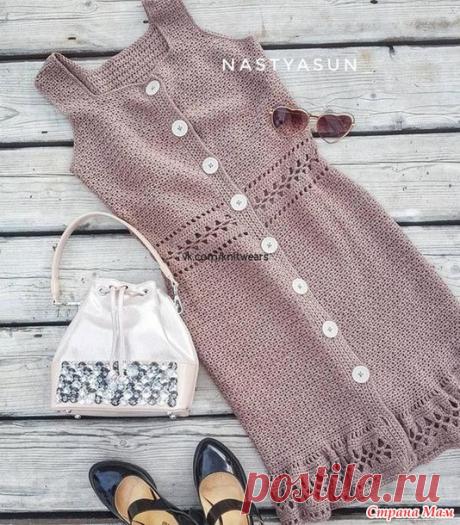Идея для сарафана - Все в ажуре... (вязание крючком) - Страна Мам