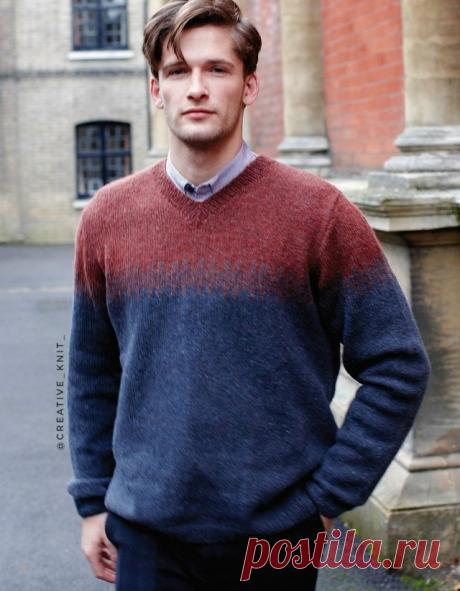 Пост на стене Мужской пуловер Holtby от дизайнера Annika Andrea Wolke.