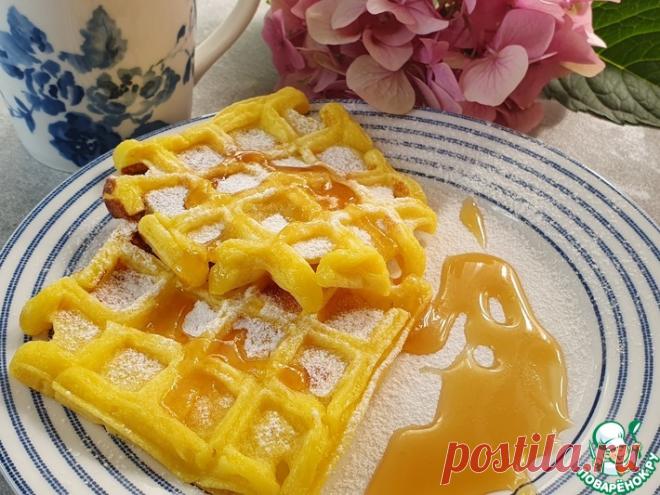 Творожные вафли Кулинарный рецепт