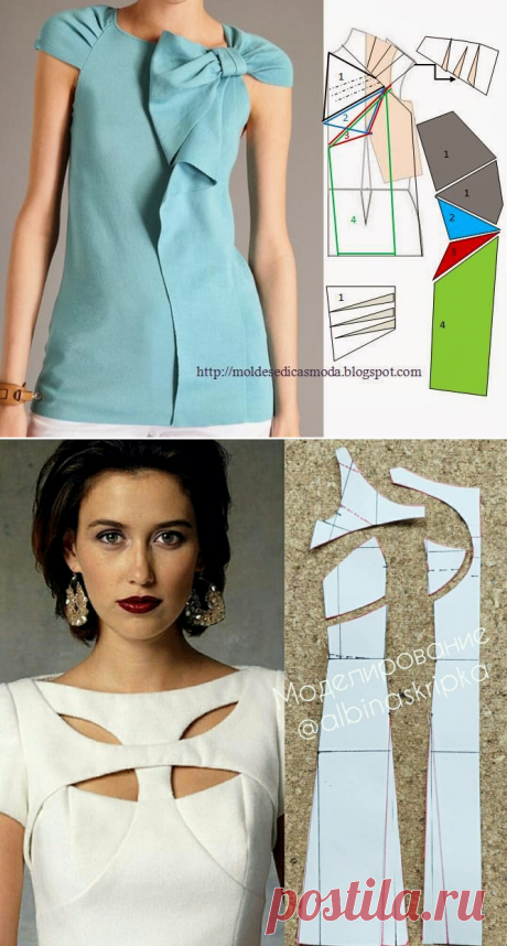 Моделирование оригинального платья — Сделай сам, идеи для творчества - DIY Ideas