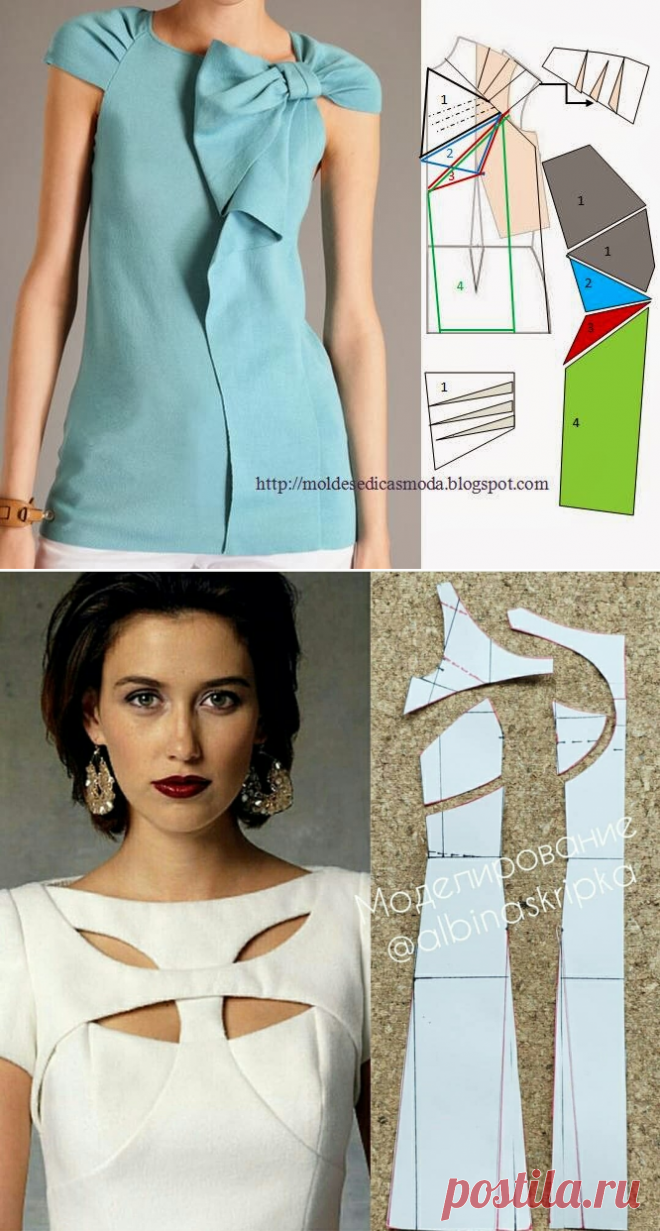 Моделирование оригинального платья — Сделай сам, идеи для творчества - DIY Ideas