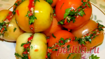 Не успеваю готовить. Ну очень вкусные квашенные помидоры (бурые), с пикантной начинкой они настоящий подарок зимой. | РЕЦЕПТЫ ОТ МАМУЛИ | Дзен