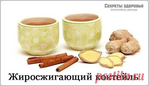 Состав:
- стакан кефира (жирность 0,1-2,5%)
- половина столовой ложки корицы,
- половина столовой ложки имбиря
- щепотка красного перца

Приготовление:
Всё перемешивается.
Рекомендуется выпивать с утра и перед сном.
Регулярное употребление в течение месяца поможет избавиться от 3-4 кг веса.