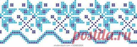 Immagine vettoriale stock 479866135 a tema Embroidered Pattern On Transparent Background (royalty free)