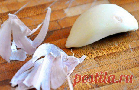 Чесночная шелуха: полезный напиток.