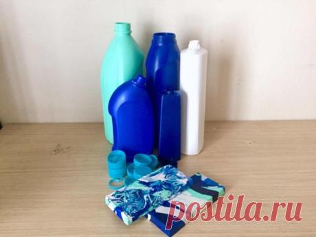 Bloques de HDPE de botellas de plástico: 12 pasos (con fotos)