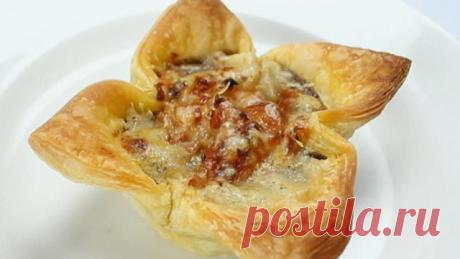 Тарталетки с печеночно-овощной начинкой - Рецепты - Первый канал