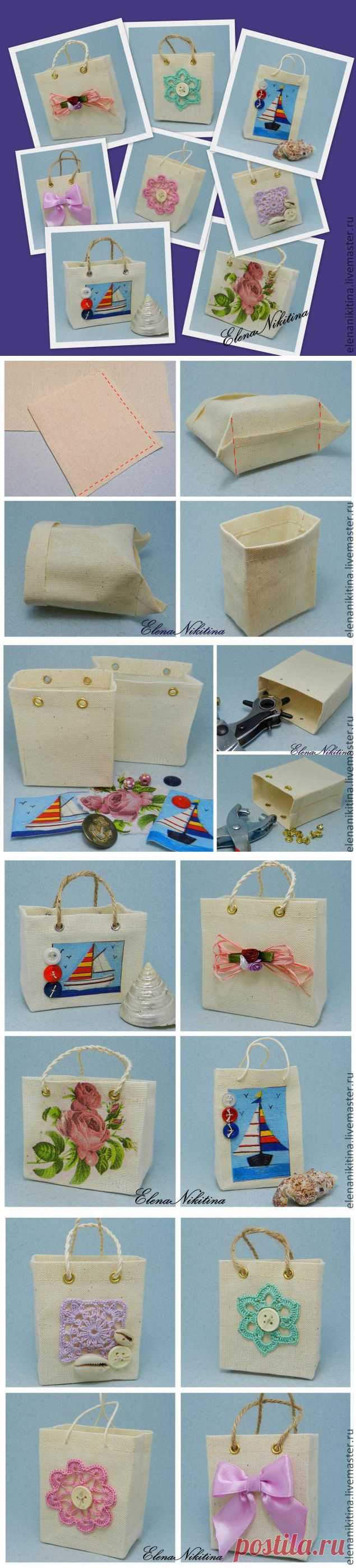 Упаковка. Холщовые сумочки. - Ярмарка Мастеров - ручная работа, handmade