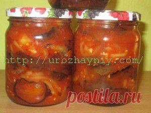 Баклажаны с болгарским перцем на зиму | Урожайная дача