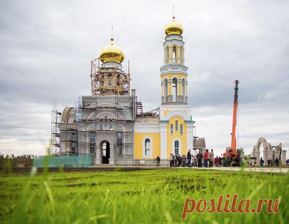Под Орлом на деньги Егора Строева строят 36-метровый храм | ОРЕЛГРАД