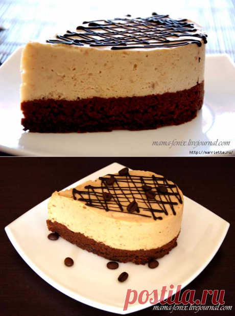 Торт-мусс &quot;Кофе по-ирландски&quot;. Рецепт