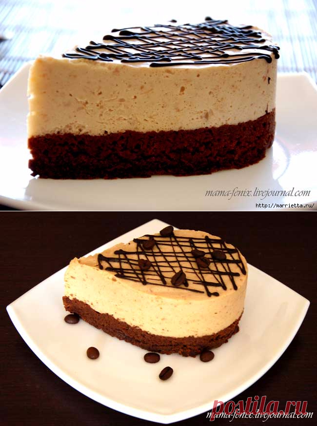 Торт-мусс "Кофе по-ирландски". Рецепт