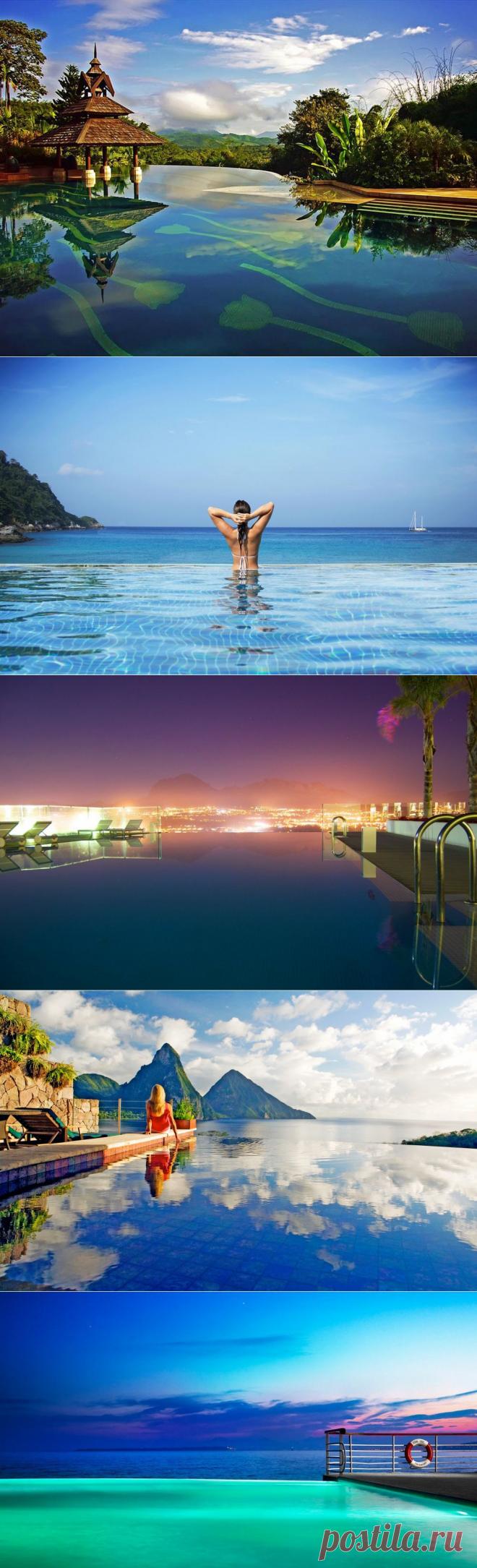 Бассейн в бесконечность | Приколисты в картинках