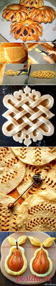 Красивейшая выпечка, МК в фотографиях, много интересных и хороших идей, часть 1
