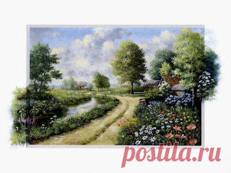 ЖИЗНЬ СРЕДИ ПРЕКРАСНОГО. ХУДОЖНИК PETER MOTZ / Декупаж / Картинки для декупажа