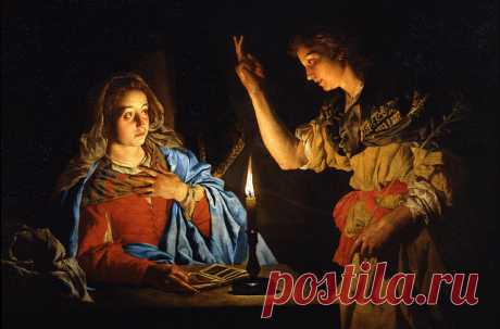 Stomer, Matthias 'The Annunciation' c.1633-38 | OIl on panel… | Flickr