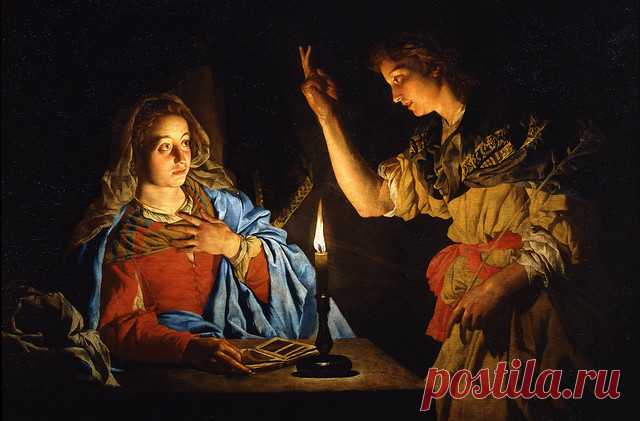 Stomer, Matthias 'The Annunciation' c.1633-38 | OIl on panel… | Flickr