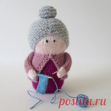 Granny knitting project by Amanda Berry | LoveKnitting