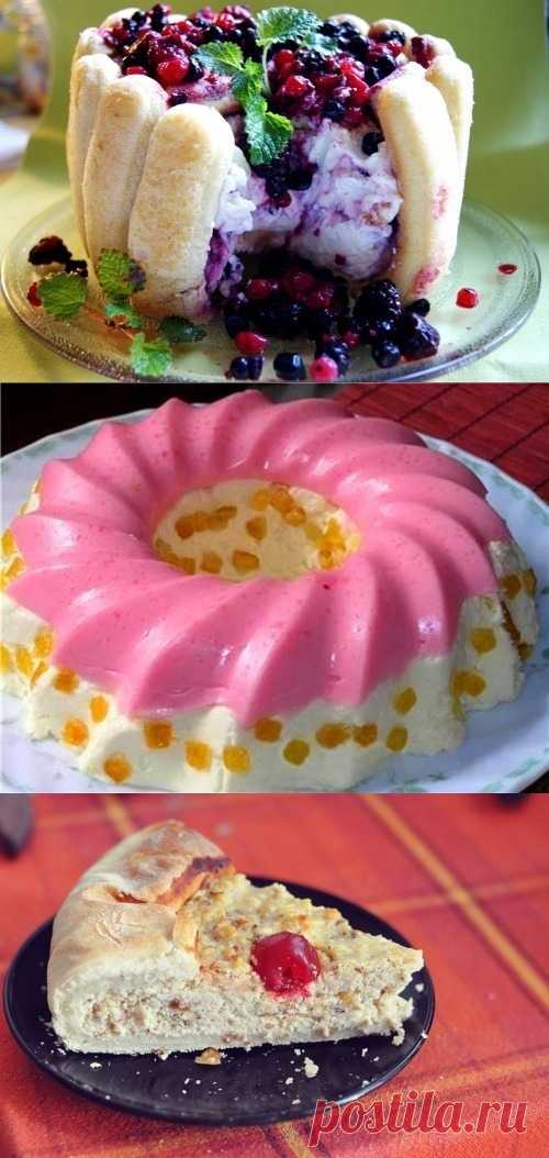 Десертные блюда из творога (для получения рецепта нажмите на картинку)