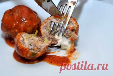 Мясные шарики «Палермо» с сыром моцарелла