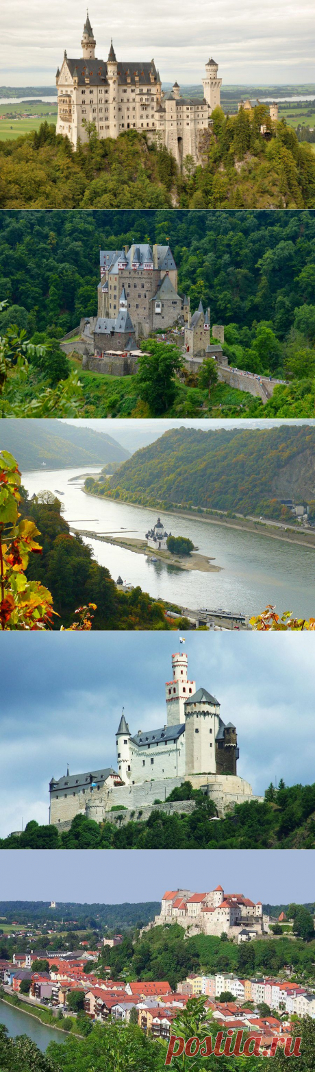 Замки Германии, самые красивые, самые посещаемые. Достопримечательности Германии. | Европа Сегодня