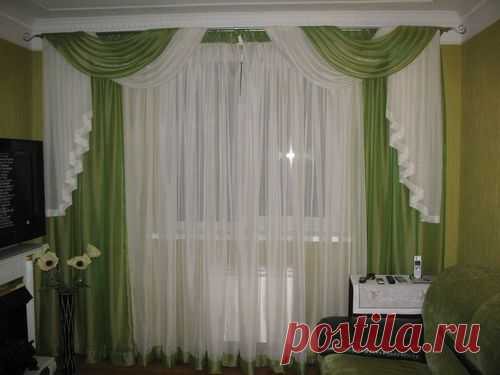 Как подобрать цвет шторы для зала: фото идеи