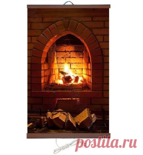 Гибкий обогреватель панно на стену Доброе тепло Каменный Камин « Каталог