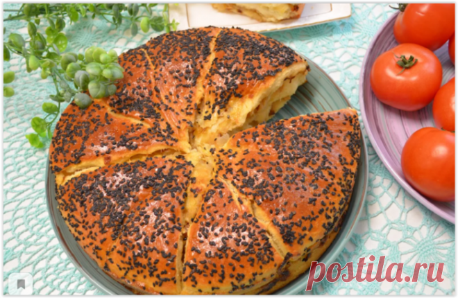КУБАНСКИЙ ЛУКОВНИК - необычный и вкусный пирог - пошаговое приготовление на видео