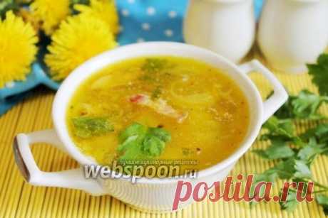 Гороховый суп с курицей