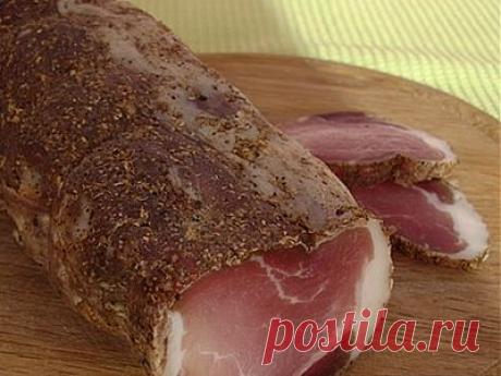 Полендвица – сыровяленая свинина домашнего приготовления | Рецепты моей мамы