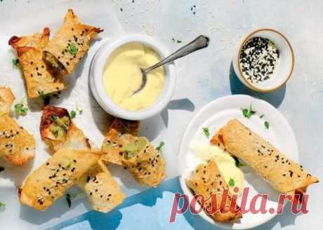 Классический рецепт. Вкуснейшая бюджетная закуска: трубочки из лаваша с картофелем