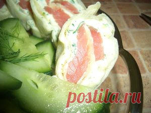 Рулет из лаваша с рыбой (вариация). Рецепт c , мы подскажем, как приготовить!