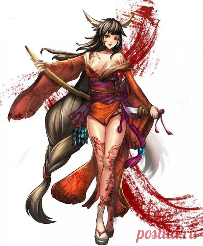 кицунэ старинная в красном халате: 10 тыс изображений найдено в Яндекс.Картинках