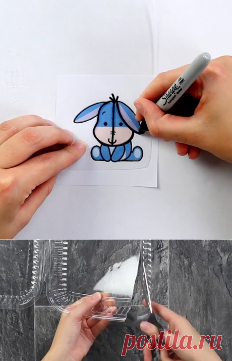 Из пластиковых упаковок можно сделать потрясающие украшения