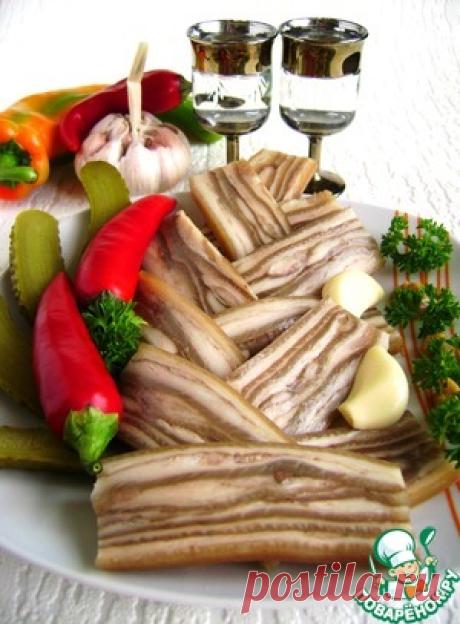 Деликатес из свиной шкурки «Забайкальский» - кулинарный рецепт