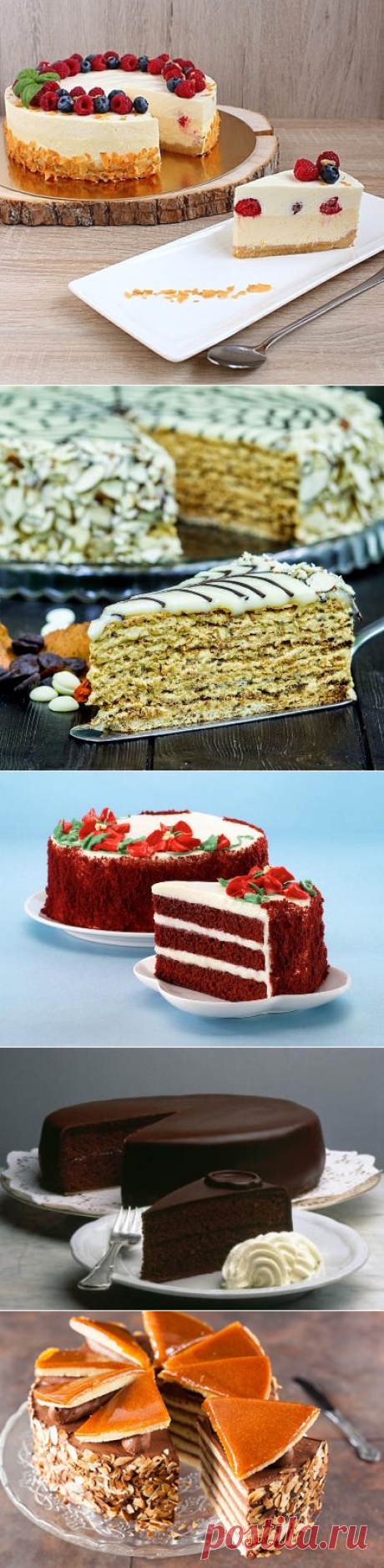 7 самых популярных тортов