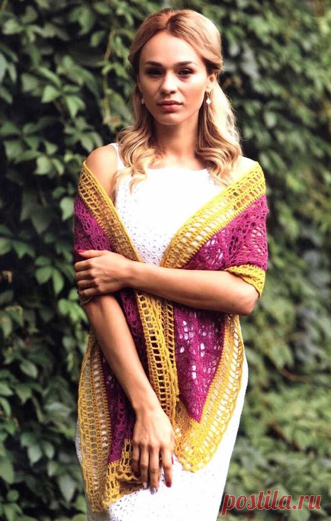 Этот палантин я обязательно свяжу | MICH style | Яндекс Дзен