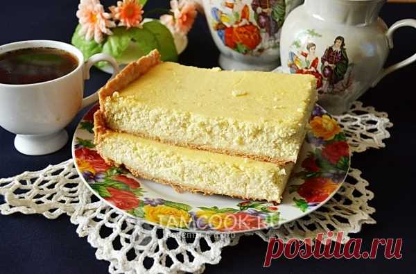Сырник из творога в духовке