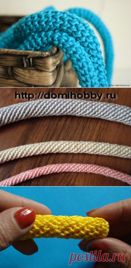 Как связать крючком круглый прочный шнур / How to Crochet Lace Cord