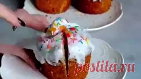 Пасхальный кулич БЕЗ ДРОЖЖЕЙ!