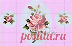 Схема вышивки розткоестиком бисером