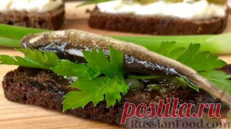 Бутерброды со шпротами