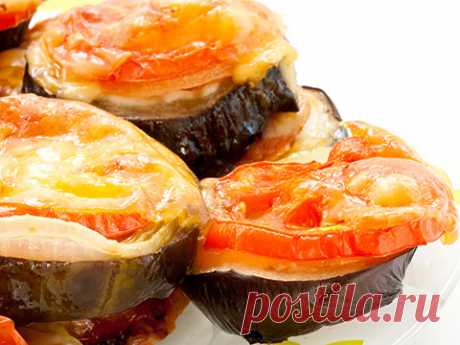 Раклет с помидорами и баклажанами