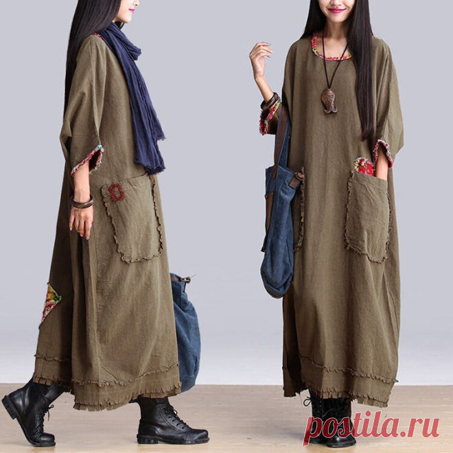 2015-Autumn-and-Winter-New-Plus-Size-Women-Retro-Long-sleeved-O-neck-Cotton-and-font.jpg (Изображение JPEG, 750 × 750 пикселов)