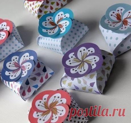 Шаблоны красивых коробочек.