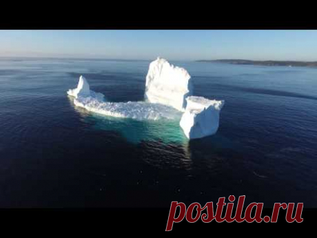 Гигантский айсберг в Ньюфаундленде шокировал пользователей Сети - 24СМИ